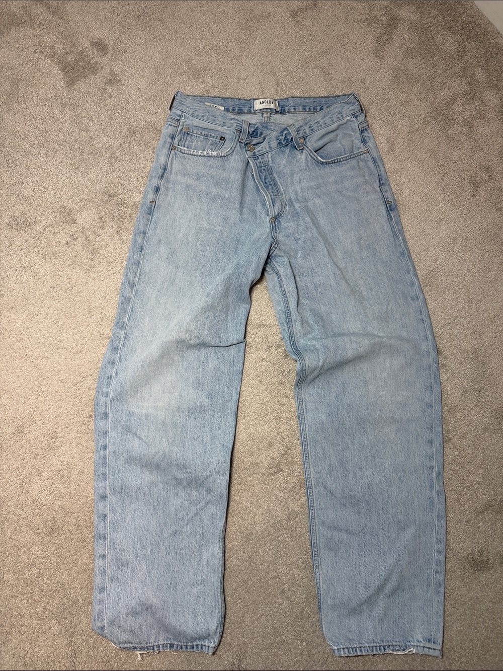 AGOLDE Criss Cross Upsized Jean Size 29 - Picture 3 of 7